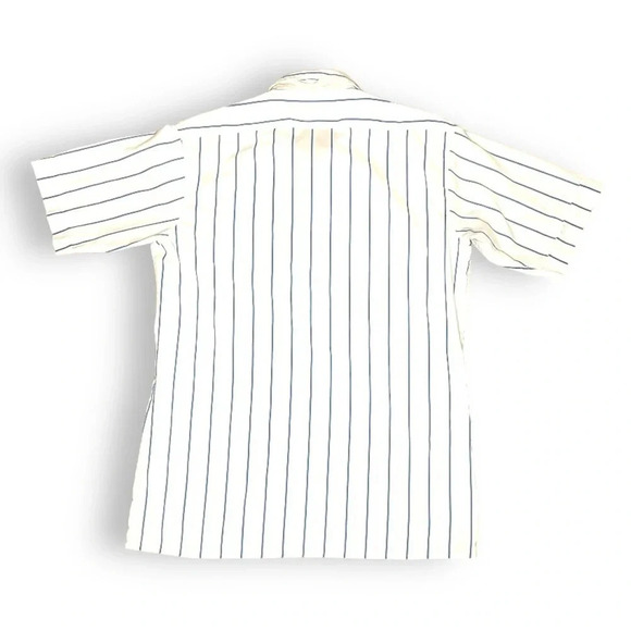 Oleg Cassini Striped Button-Down Shirt, Business Casual - Large - Picture 6 of 8